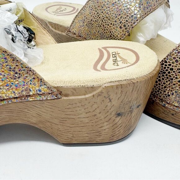 DANSKO | Sophie Sandals with Sparkly Speckles & Buckle Detail Women’s Size 41 - Picture 10 of 13